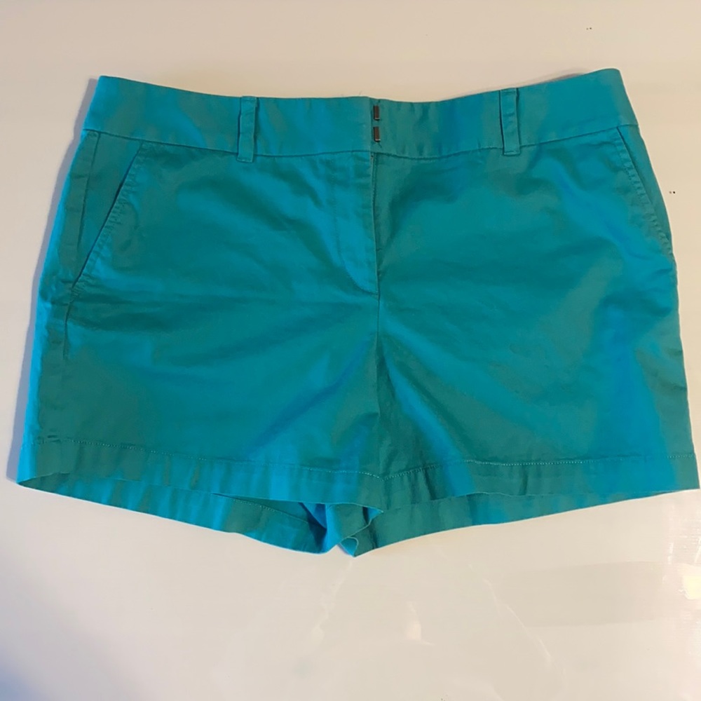 LOFT shorts - teal in color
